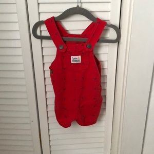 Baby boy short overalls